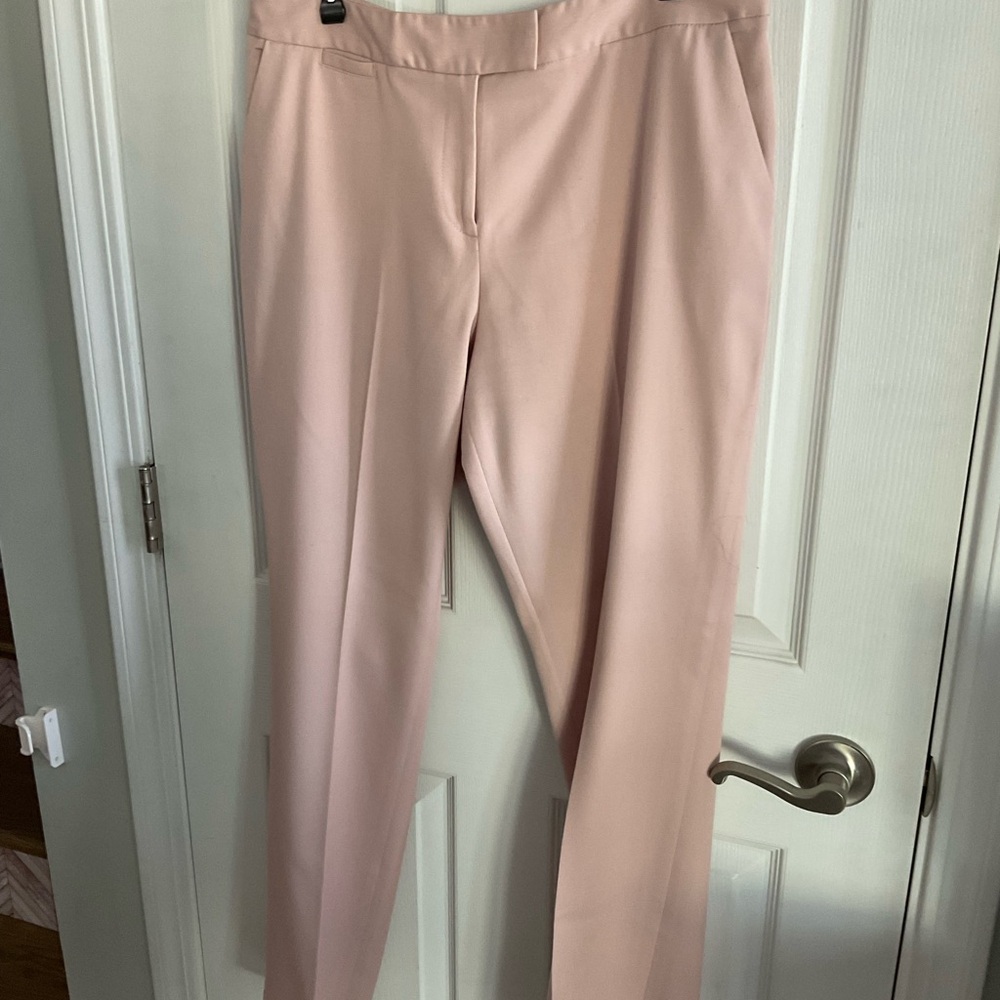 Tahari Blush Pink Trousers